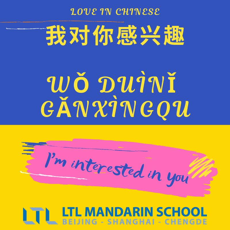 Çince Seni Seviyorum-İlgimi Çekiyorsun