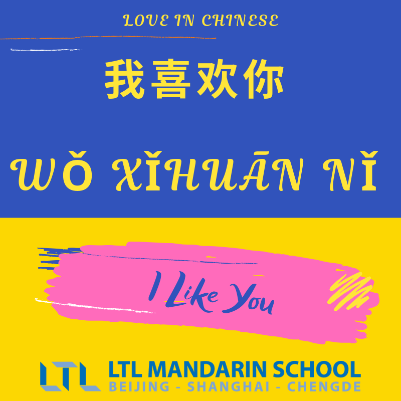 Çince Seni Seviyorum-Senden Hoşlanıyorum