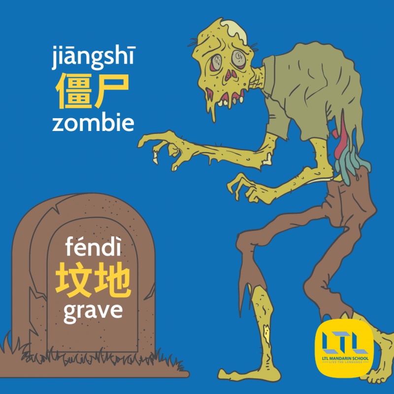 Çince zombi (僵尸，jiāngshī)